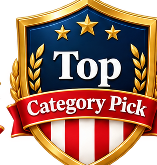 Prime Select Category Pick visual badge — Prime Select Lab editorial designation based on category fit and current offer structure